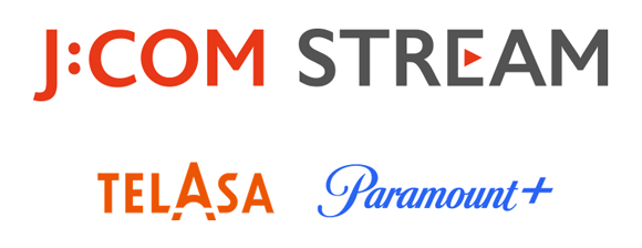 J:COM STREAM（TELASA Paramount+）