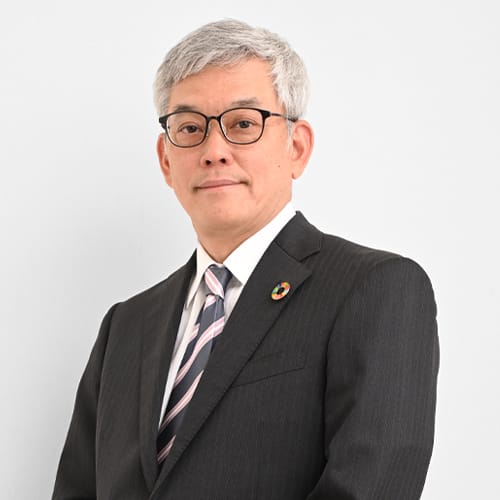 顔写真：代表取締役社長 岩木 陽一