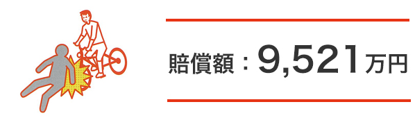 賠償額:9,521万円
